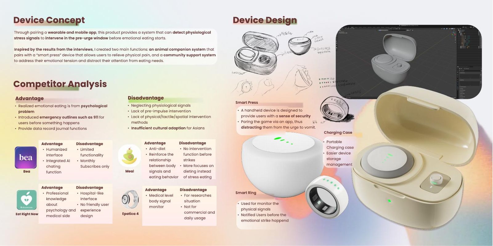Device concept & competitor analysis